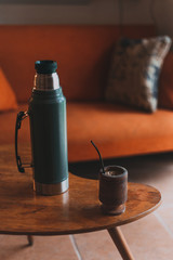 mate argentino in the living room