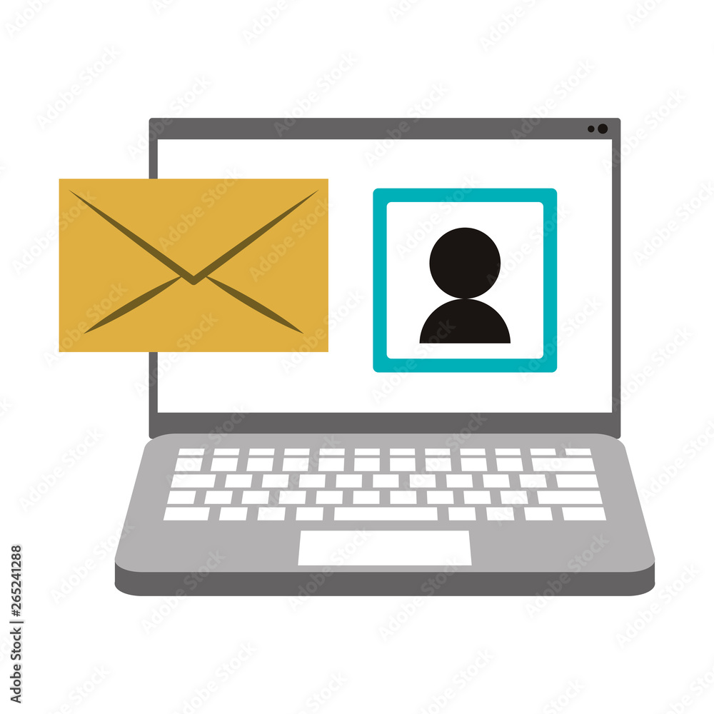 Poster computer and envelope