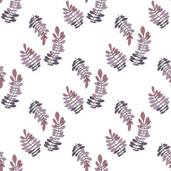 Texture with flowers and plants. Floral ornament. Original flowers pattern.