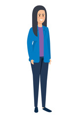 beautiful young woman character