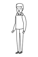 young man avatar character