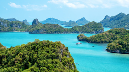 Landscape image of Mu Koh Angthong, Samui Island, Surat Thani, Thailand