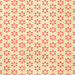 old retro pattern on paper