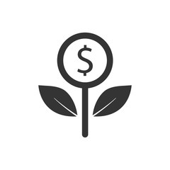 Financial investment icon