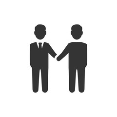 Business partnership icon