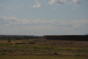 muro que divide Mexico de Estados Unidos, en ciudad Juarez Chihuahua Mexico y El Paso Texas, E.U  