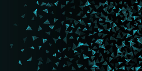 Abstract composition of  triangle.