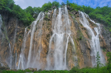Veliki Slap Waterfall Plitvice Lakes National Park