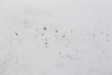 white wall with cracks, Grungy cracked white wall paint peeling off
