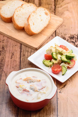 クラムチャウダー