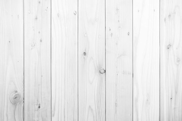 Old White Wooden Board Texture Background.