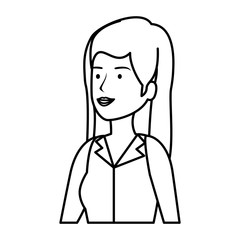 beautiful woman avatar character