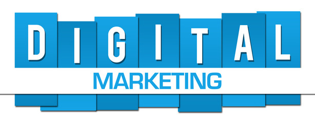 Digital Marketing Blue Professional Horizontal 