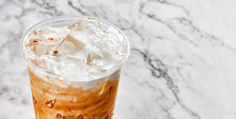 Chocolate milk tea drink