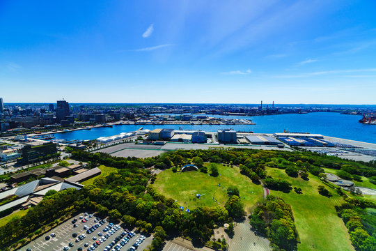 Park Landscape In Chiba Japan