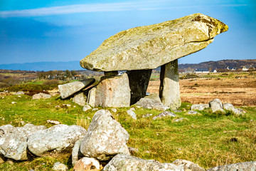 The Kilclooney Dolmen is neolithic monument dating back to 4000 to 3000 BC between Ardara and...