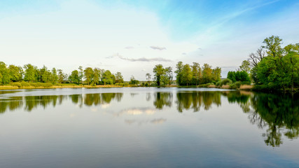 Seenlandschaft Schwielowsee - Haussee in Petzow - Glindower See