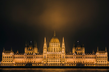 Obraz premium Budapest Parliament Building