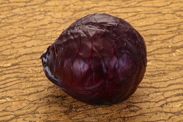 Red bright cabbage