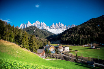 Fototapeta na wymiar Geissler - Dolomiten - Italy