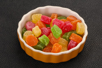 Sweet candied fruit