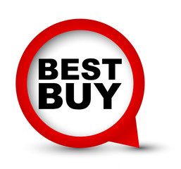 red vector banner best buy