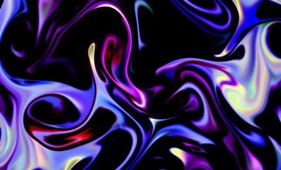 Magic space texture, pattern, looks like colorful smoke with beautiful little stars