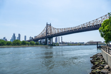 Queensboro Bridge and Queens New York USA