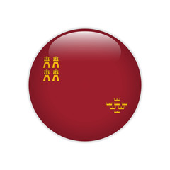 Flag of Region Murcia button