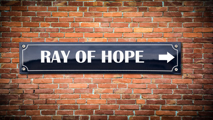 Fototapeta premium Sign Ray of Hope