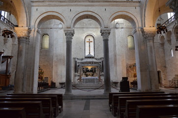 The Basilica of Saint Nicholas,in Bari