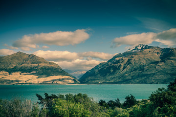 lake in the mountains