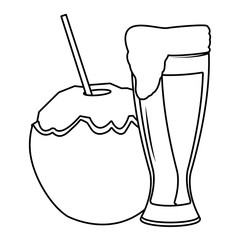 alcoholic drinks beverages cartoon