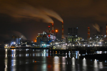 水島工場夜景