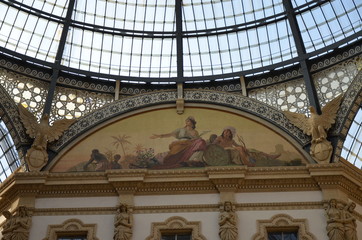 Obraz premium The Galleria Vittorio Emanuele II 