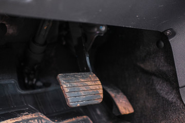 image of Car Pedal Block Close up