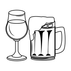 alcoholic drinks beverages cartoon