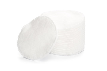 Cotton swabs isolated on a white background