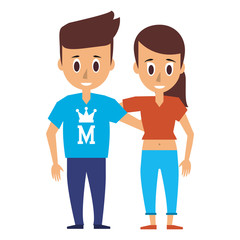 Friends people cartoon