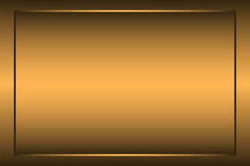 Golden background, Gold foil texture, Metallic gradient sheet, Metal effect.