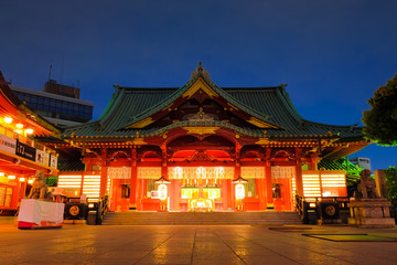 Fototapeta premium 神田明神 夜景