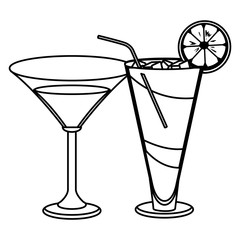 alcoholic drinks beverages cartoon