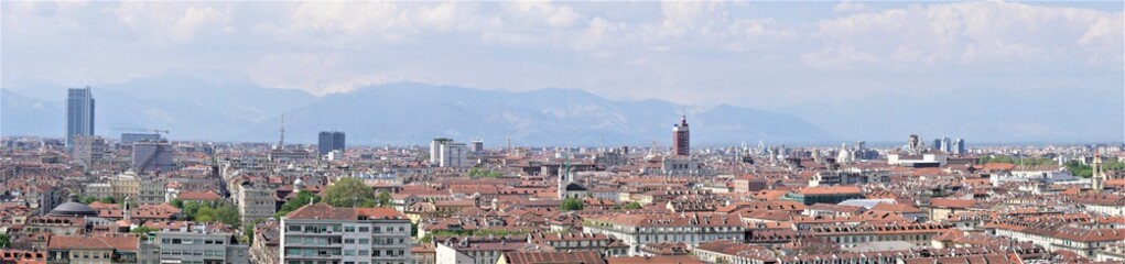 Fototapeta na wymiar Turin - Panoramabild
