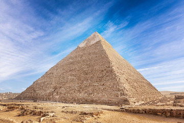 Obraz na płótnie Canvas General view of pyramids