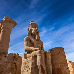 Foto op Plexiglas Karnak-tempel in Luxor, Egypte © merydolla