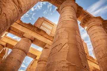 Karnak temple in Luxor,