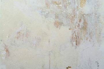 White concrete wall background texture with plaster.