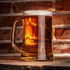 Mug of a beer