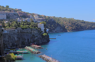 Fototapeta na wymiar Amalfi coast Sorrento Italy