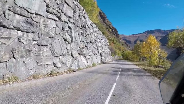 French countryside. Drive from Saint Colomban des Villards to La Mure in the heights of the Vercors, the marly hills and the valley Val de Drome.
